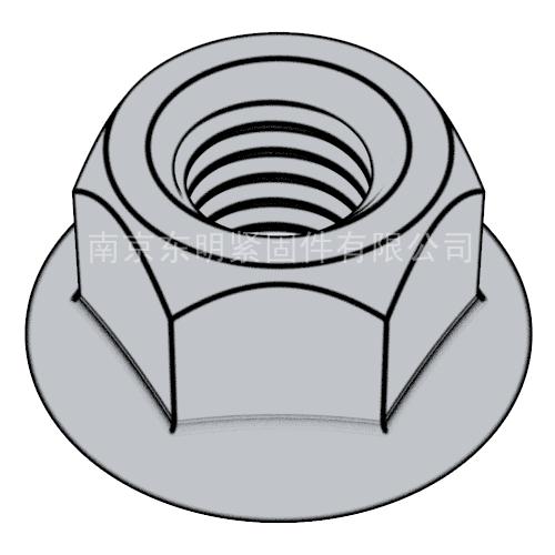 ISO 10663 - 2012 2型细牙六角法兰螺母