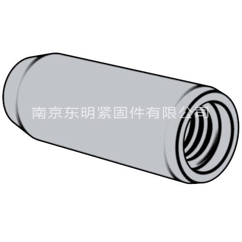 ISO 8733 - 1997 不淬硬钢和奥氏体不锈钢内螺纹圆柱销