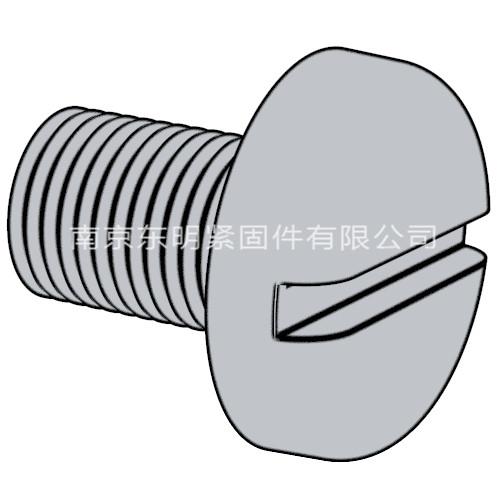 ISO 1580 - 2011 开槽盘头螺钉 产品等级A级